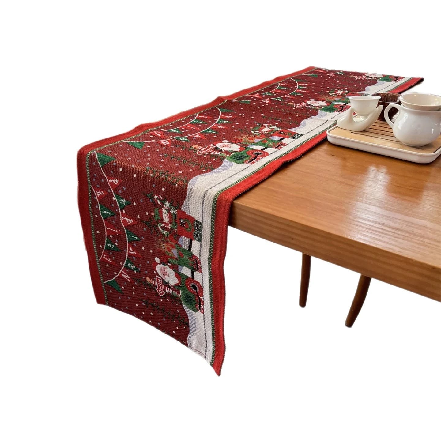 Camino de Mesa Navideño para Decoración Festiva